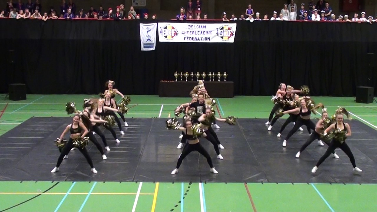 BK Cheer & Dance 2017: All Stars Cheer Fire Senior Pomdance