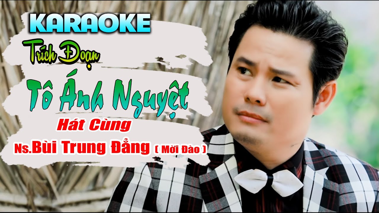 Karaoke Trích Đoạn Tô Ánh Nguyệt Thiếu Đào - Hát Cùng NS Bùi Trung Đẳng