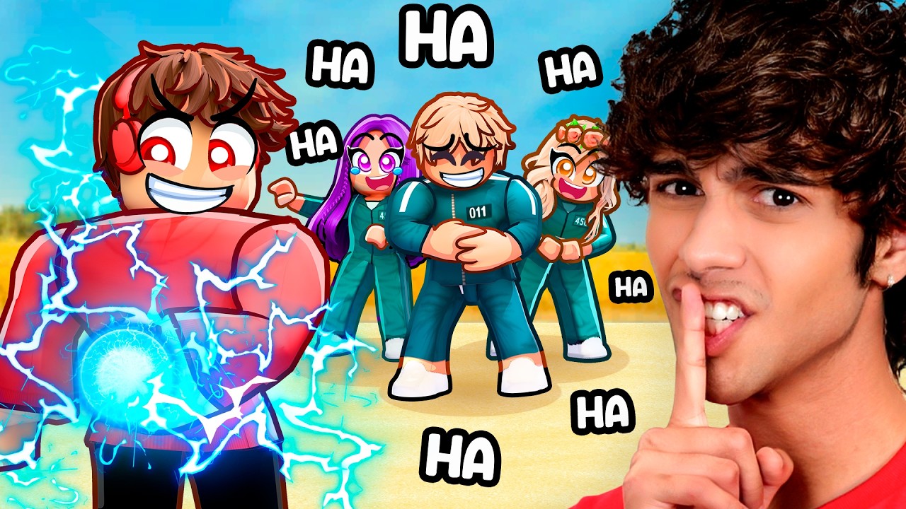 I Pretended to be a Noob, Then Used OP Powers to WIN Roblox Ink Game!