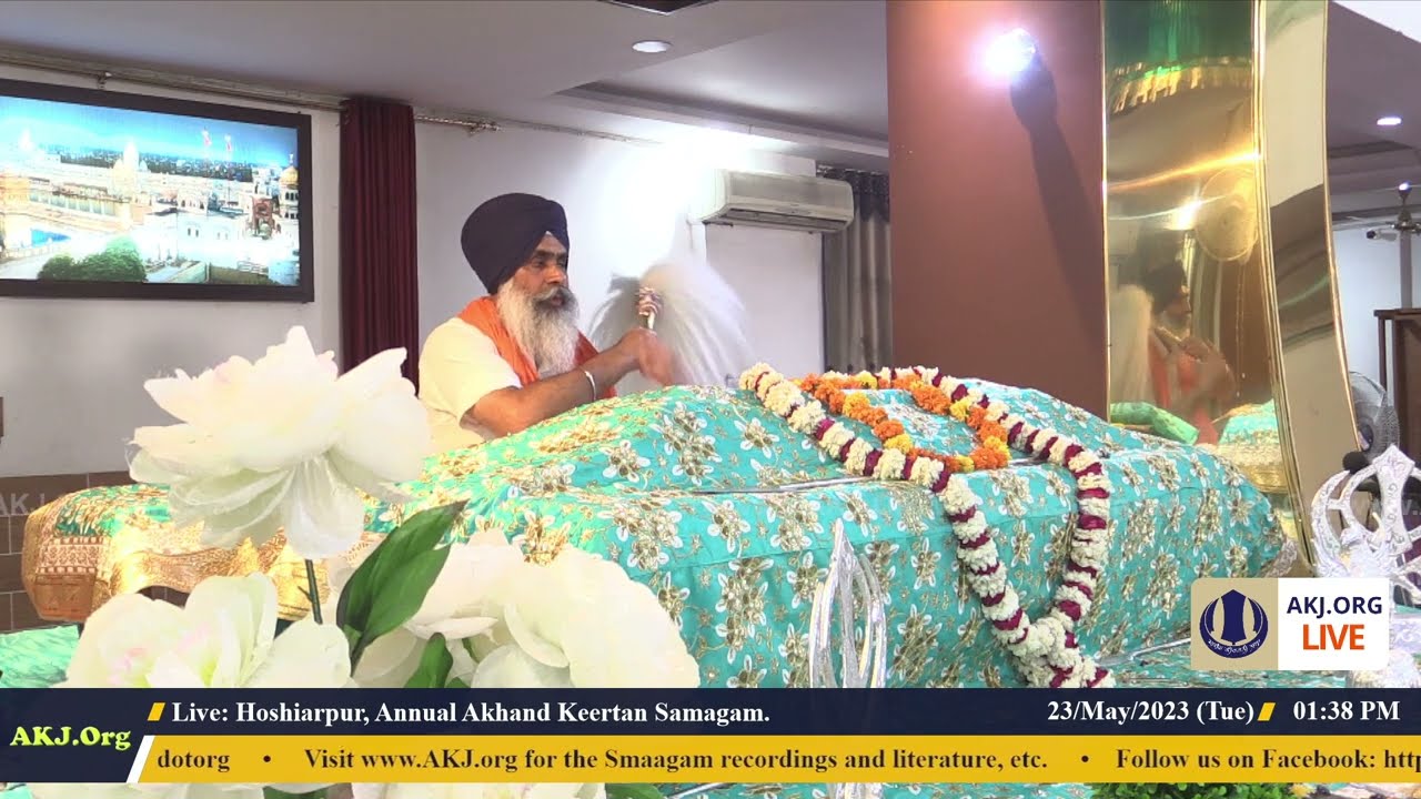 015 Hoshiarpur 23May2023 TueMor Dinas Sohellaa Keertan Bhai Inderjit Singh Jee Dayalpur