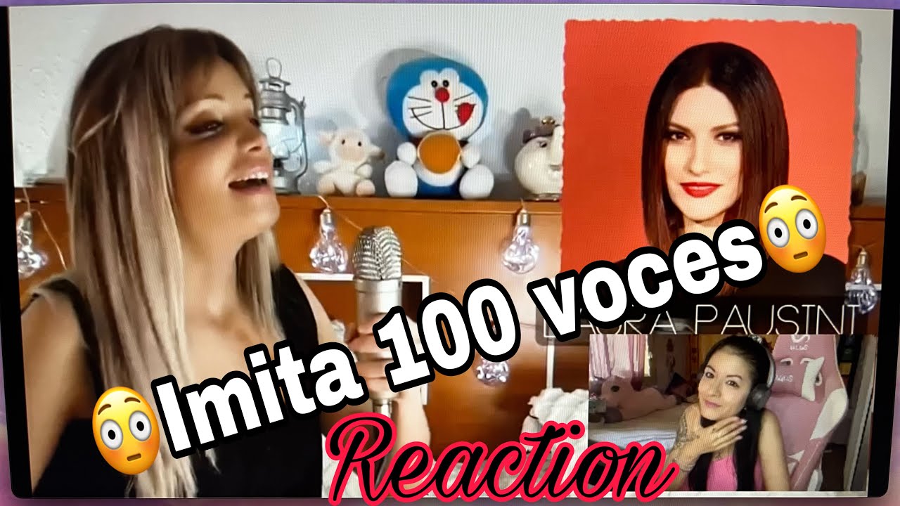 Reacciono a la chica de las 100 voces! Impresionante , no vi nada igual