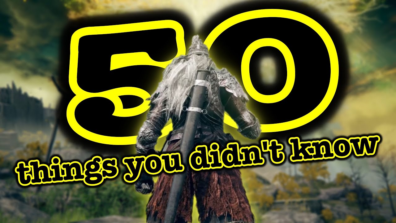 50 удивительных фактов и секретов Elden Ring, о которых вы не знали!