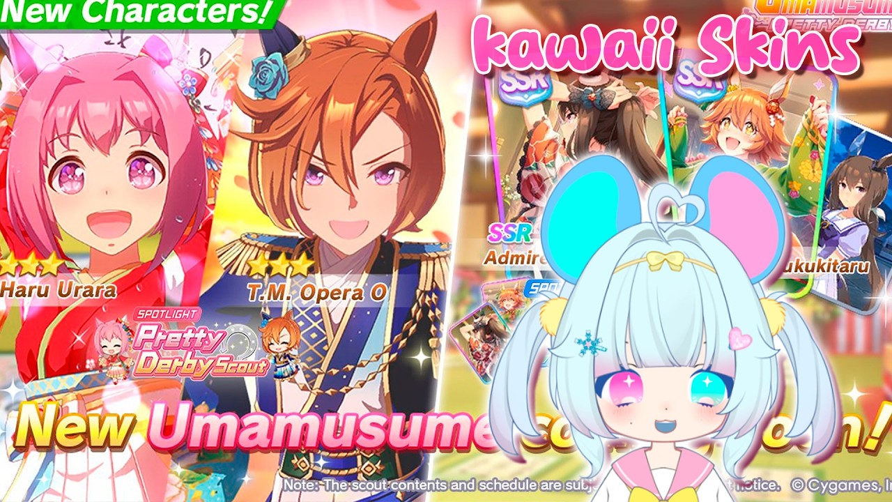 ⦅❄️ UMAMUSUME PRETTY DERBY ❄️⦆ 🧭 The Daily Free 10-Scout event has begun!  🧭 ⦅❄️Nozomy Nono ❄️⦆