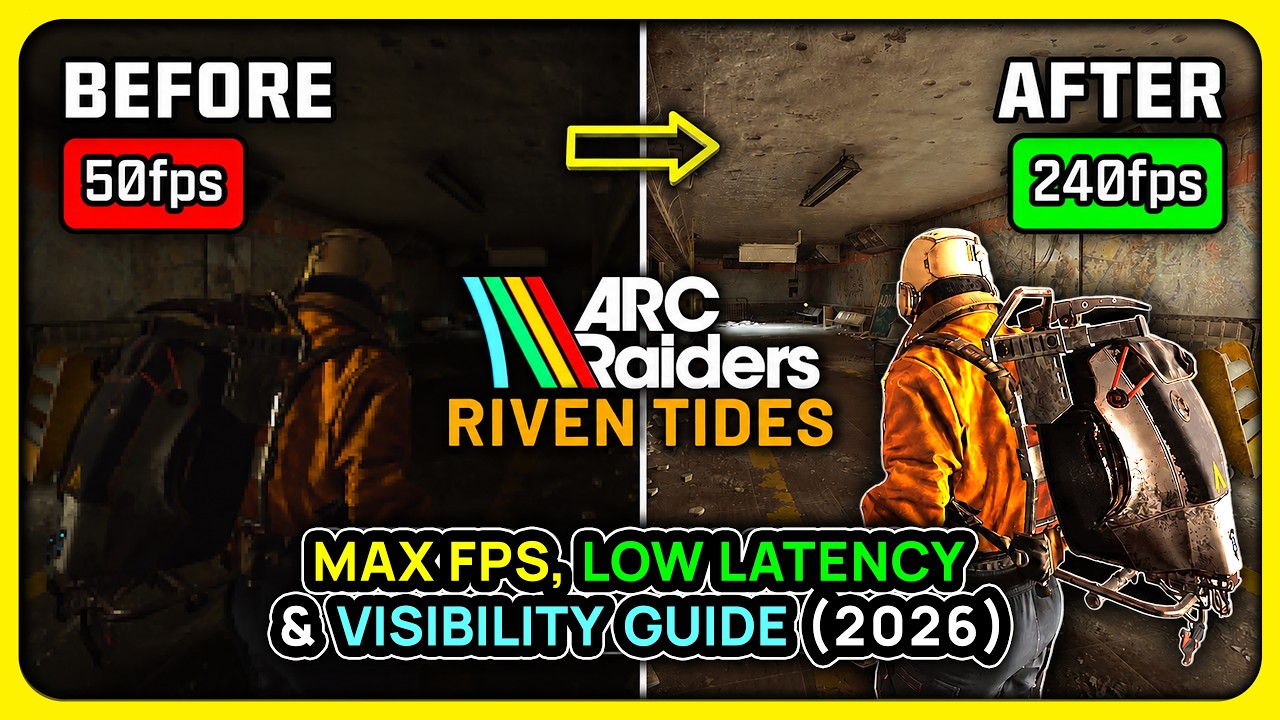 Arc Raiders &mdash; Лучшие *НОВЫЕ* настройки для ПК для максимальной частоты кадров и видимости (для вс...