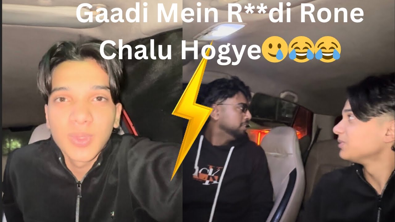 Full Bakc**di In Car😂🫂