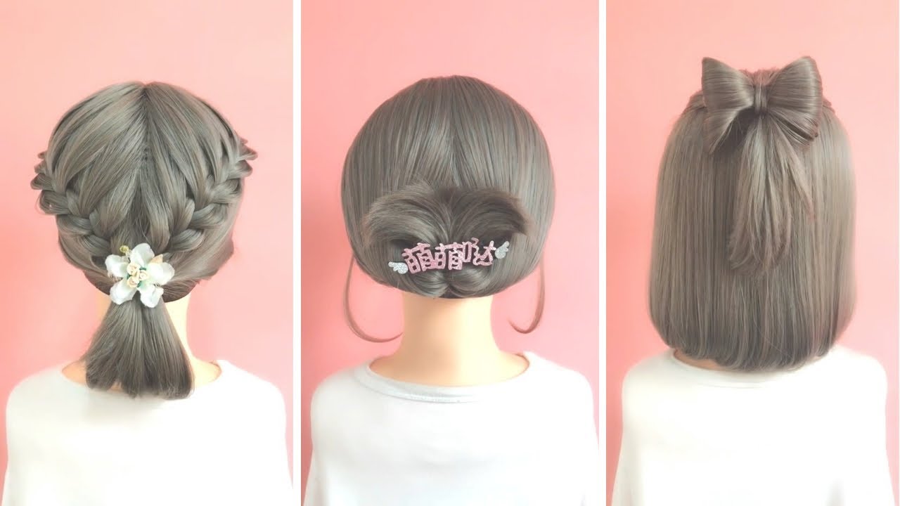 Top Amazing Hairstyles for Short Hair 2019 Best Hairstyles for Girls | 短发 编发示范