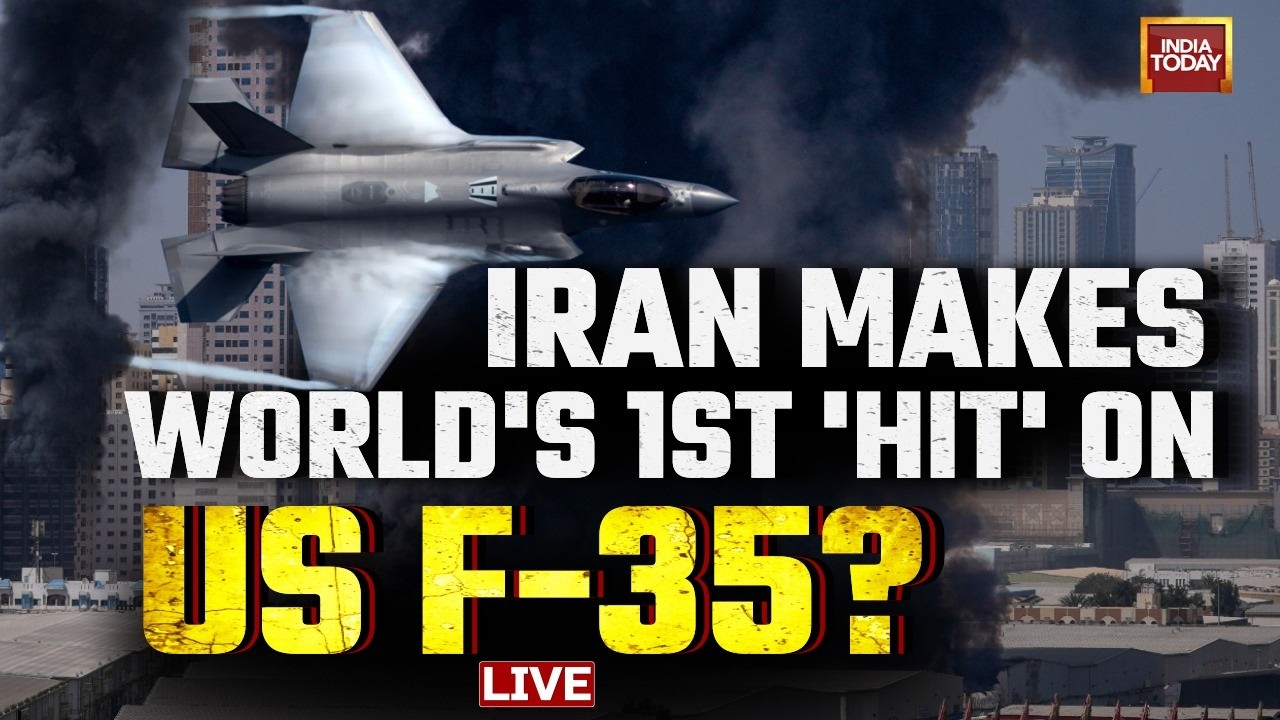 US Israel Iran War LIVE: Did Iran Shoot Down US 5th Gen F-35 Stealth Fighter Jet? | Battle Cry