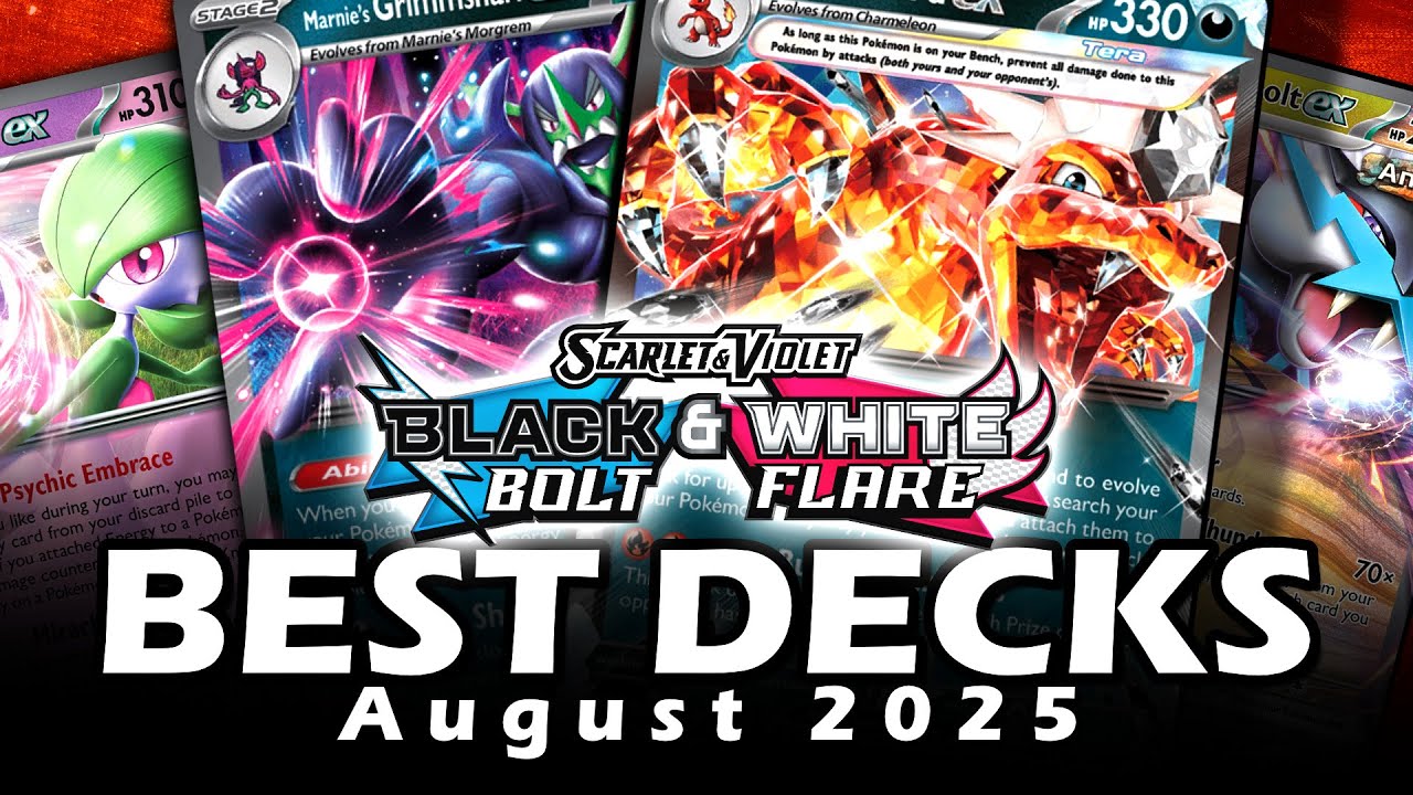 Top 10 Meta Decks in Pokémon TCG August 2025