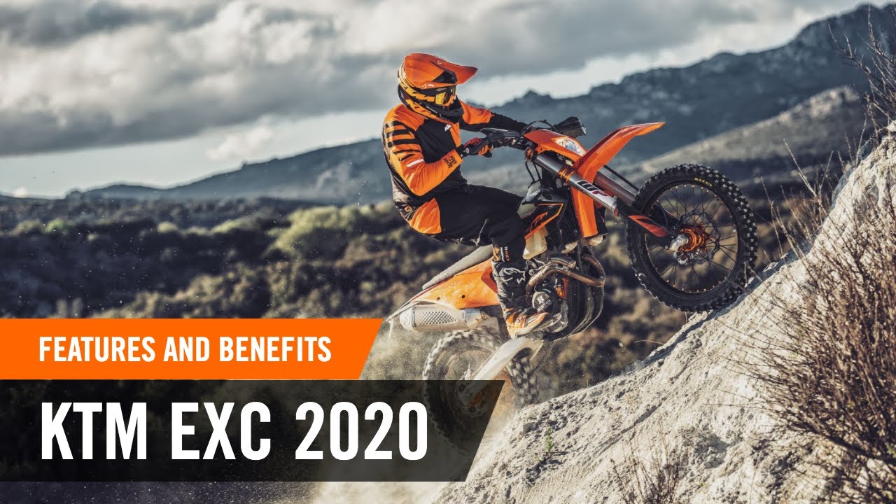 The full line-up of the new ENDURO range – Features & Benefits | KTM EXC 2020