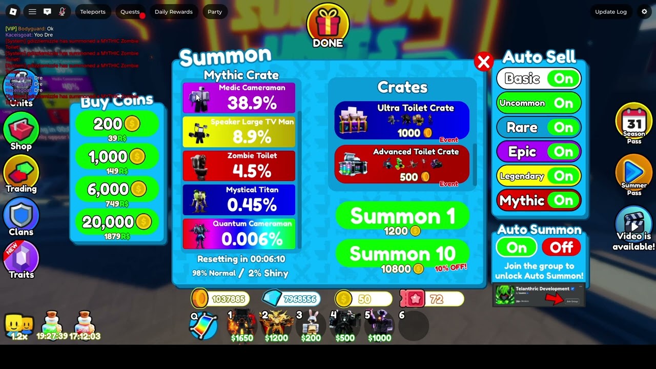 🔥 3 MILLION COINS. MYTHIC CRATES. ONE DREAM. 🔥