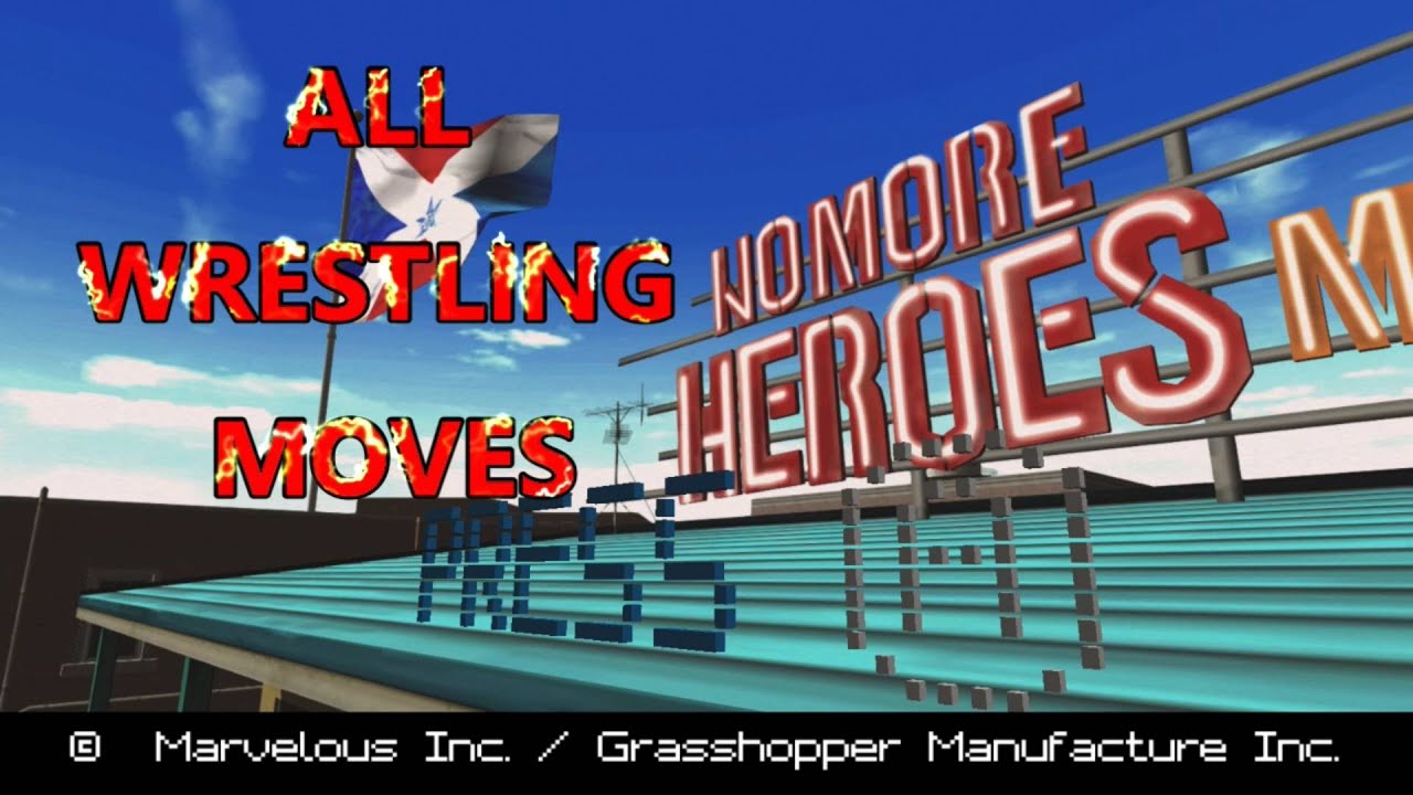No More Heroes - All Wrestling Moves - Nintendo Switch