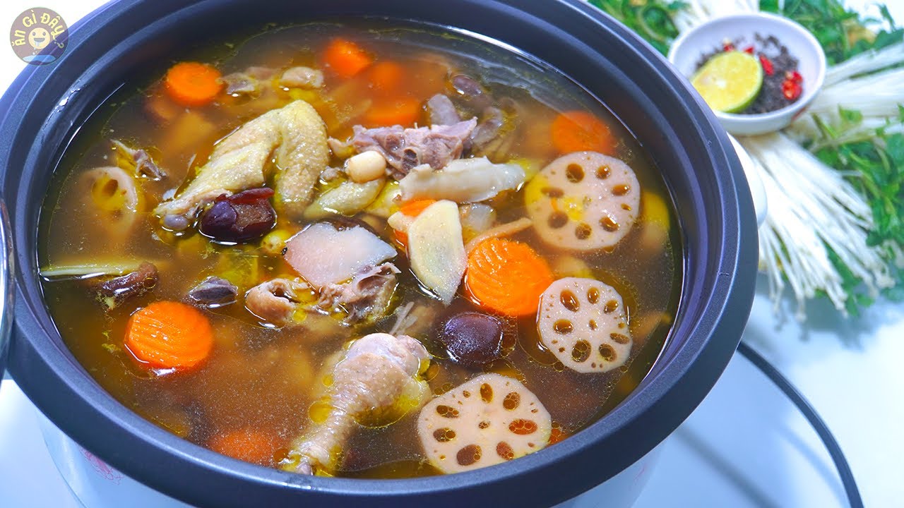 C&aacute;ch Nấu Lẩu G&agrave; Thuốc Bắc Thơm Ngon Bổ Dưỡng Hấp Dẫn | M&oacute;n Ngon Đ&atilde;i Kh&aacute;ch | Ăn G&igrave; Đ&acirc;y