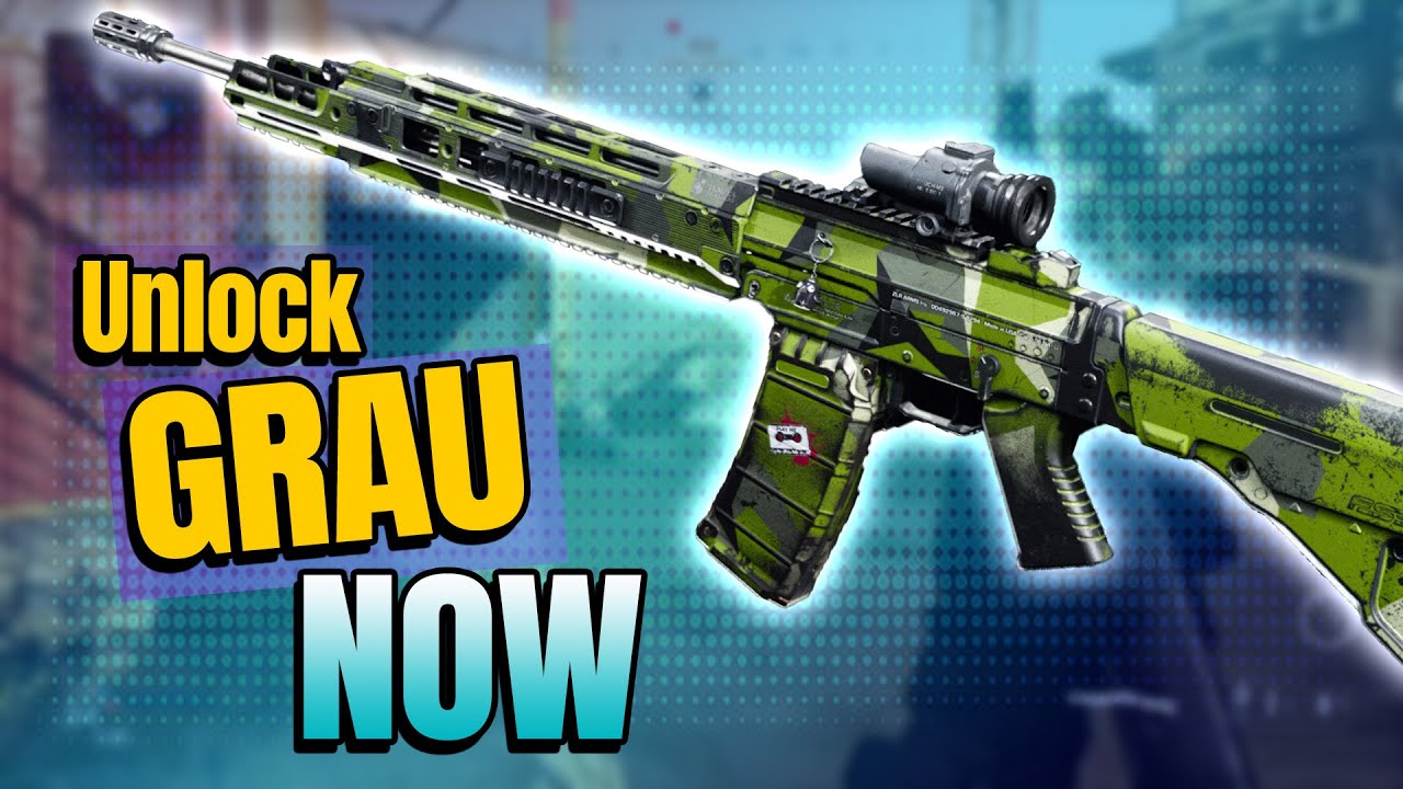 HOW TO UNLOCK THE GRAU 5.56 FAST in Warzone & Modern Warfare Multiplayer Season 6