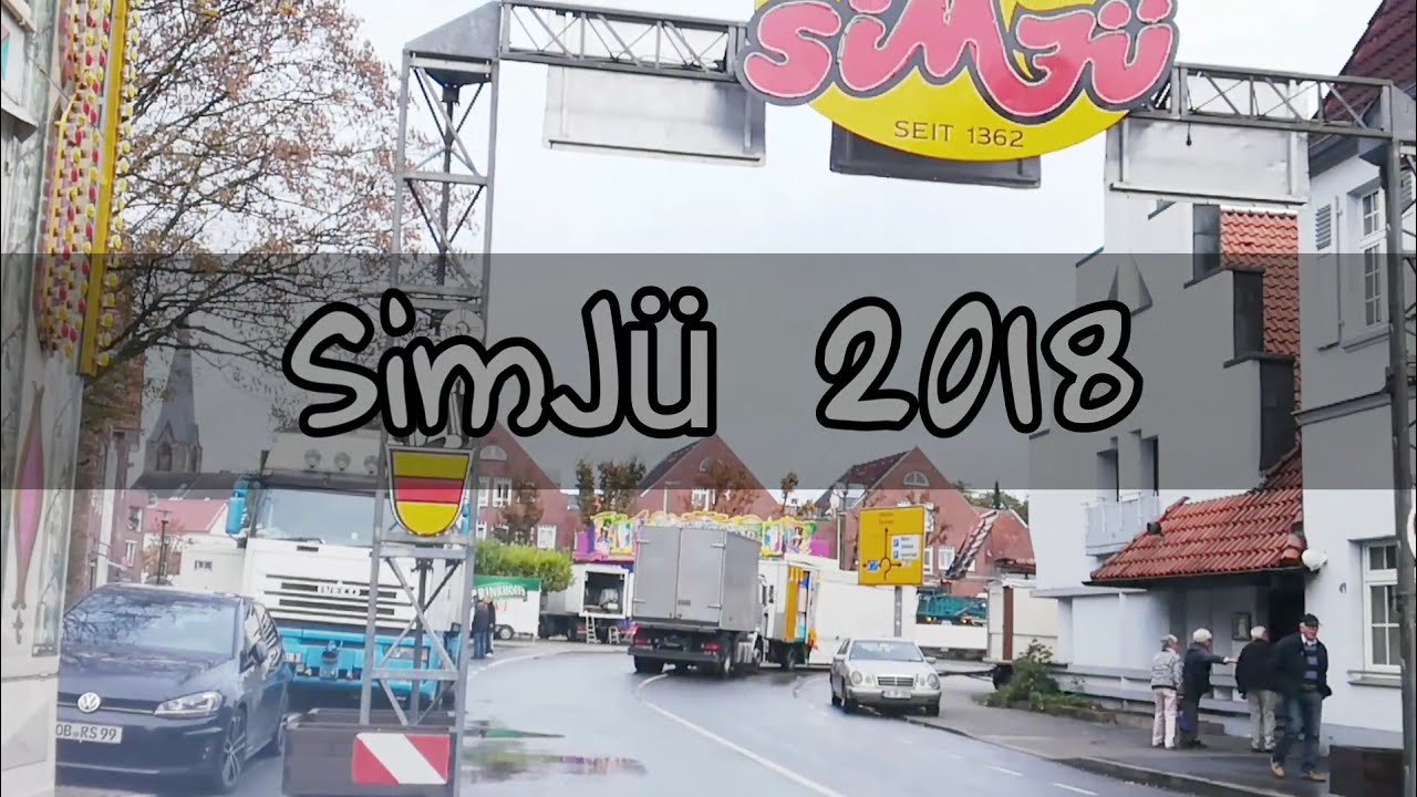 Sim-Jü in Werne 2018 ► Kirmes Aufbau │FkGamingFX
