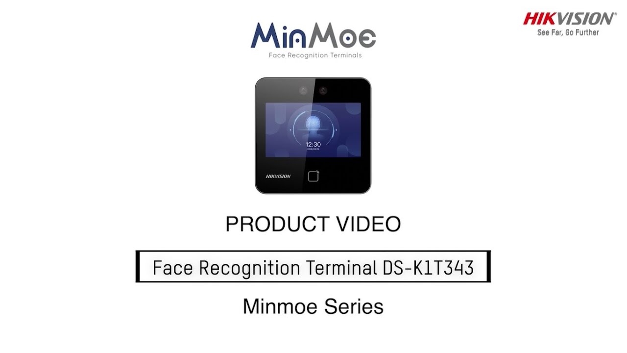 Hikvision Face recognition Terminal DS-K1T343 - MinMoe Series