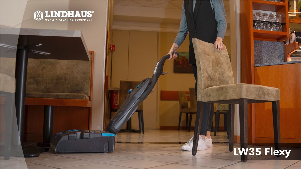 LW35 Flexy - lavasciuga a batteria ideale per ristoranti - battery scrubber dryer for restaurants