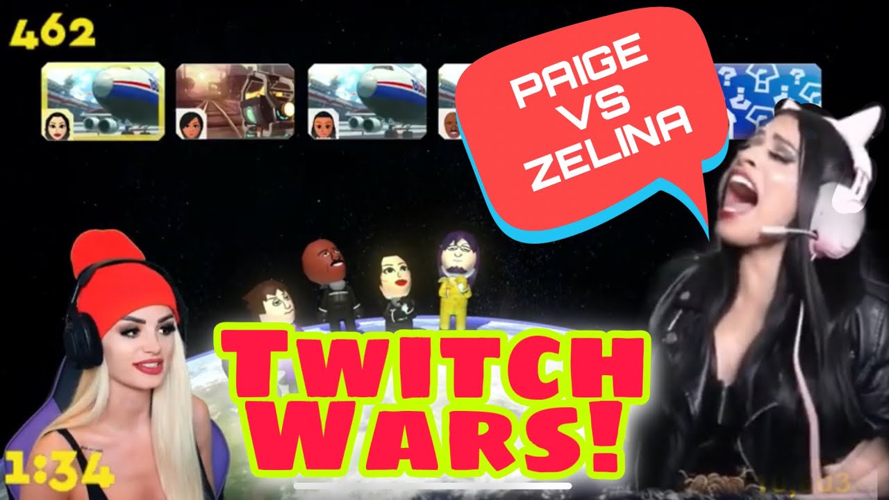 PAIGE VS ZELINA IN TWITCH WARS!