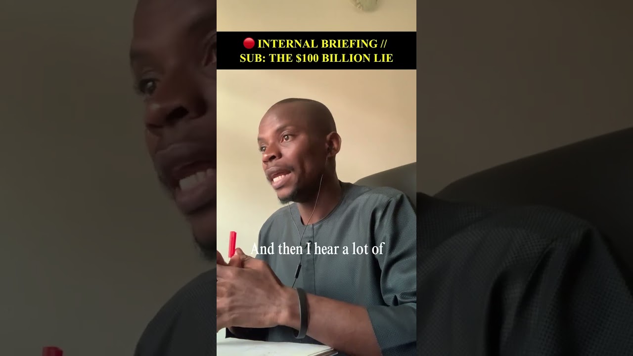 🔴 INTERNAL BRIEFING 001: THE $100 BILLION LIE [DECLASSIFIED]