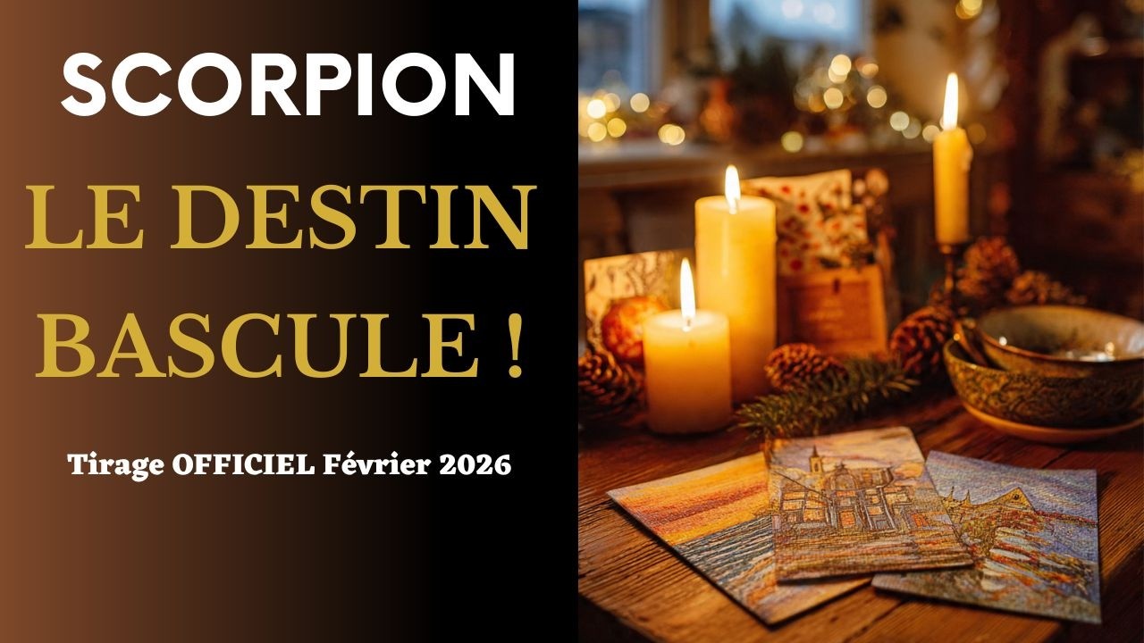 SCORPION FÉVRIER : LE DESTIN BASCULE ENFIN ! (La Roue de Fortune a parlé 🎡🔥)
