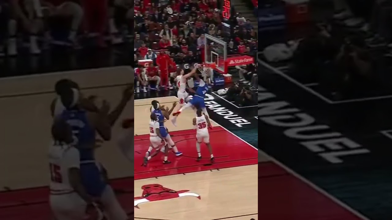 Matas Buzelis puts Jalen Suggs on a poster! Dunk of the year?