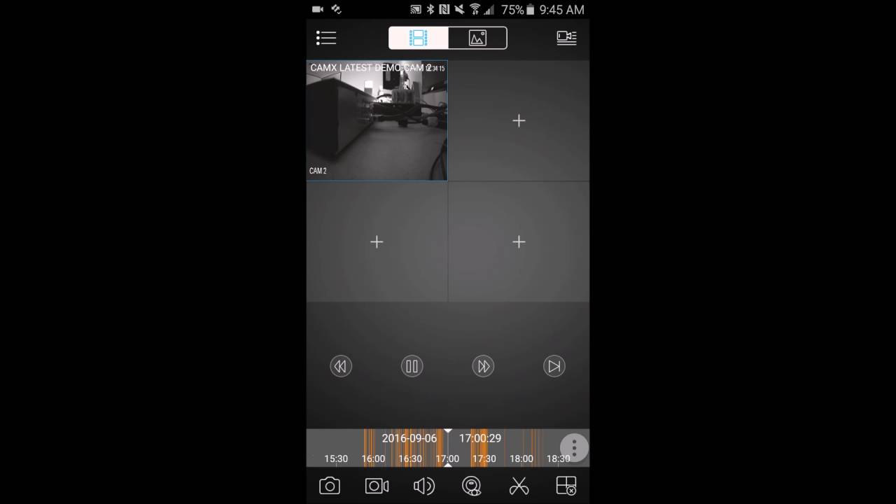 CAMX CCTV: Saving Video Clips On A Smartphone