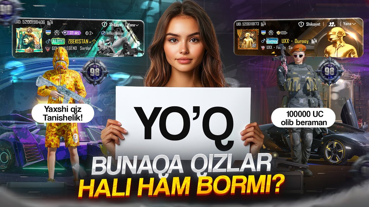 🥰BUNAQA YAXSHI QIZLAR HALIYAM BORMI😍MENGA RP OBERMOQCHIKAN😂