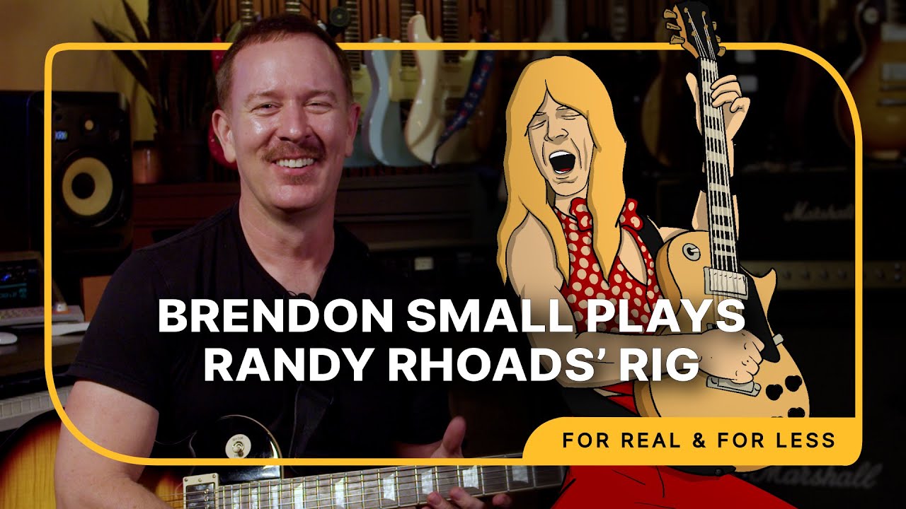 Randy Rhoads' Classic Rig & Modern Options | For Real & For Less With Brendon Small