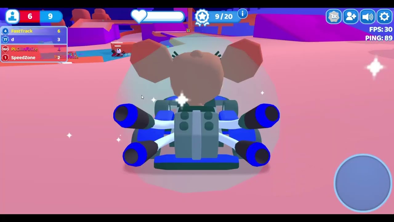 smash kingdom vs pros, smash karts 2v2