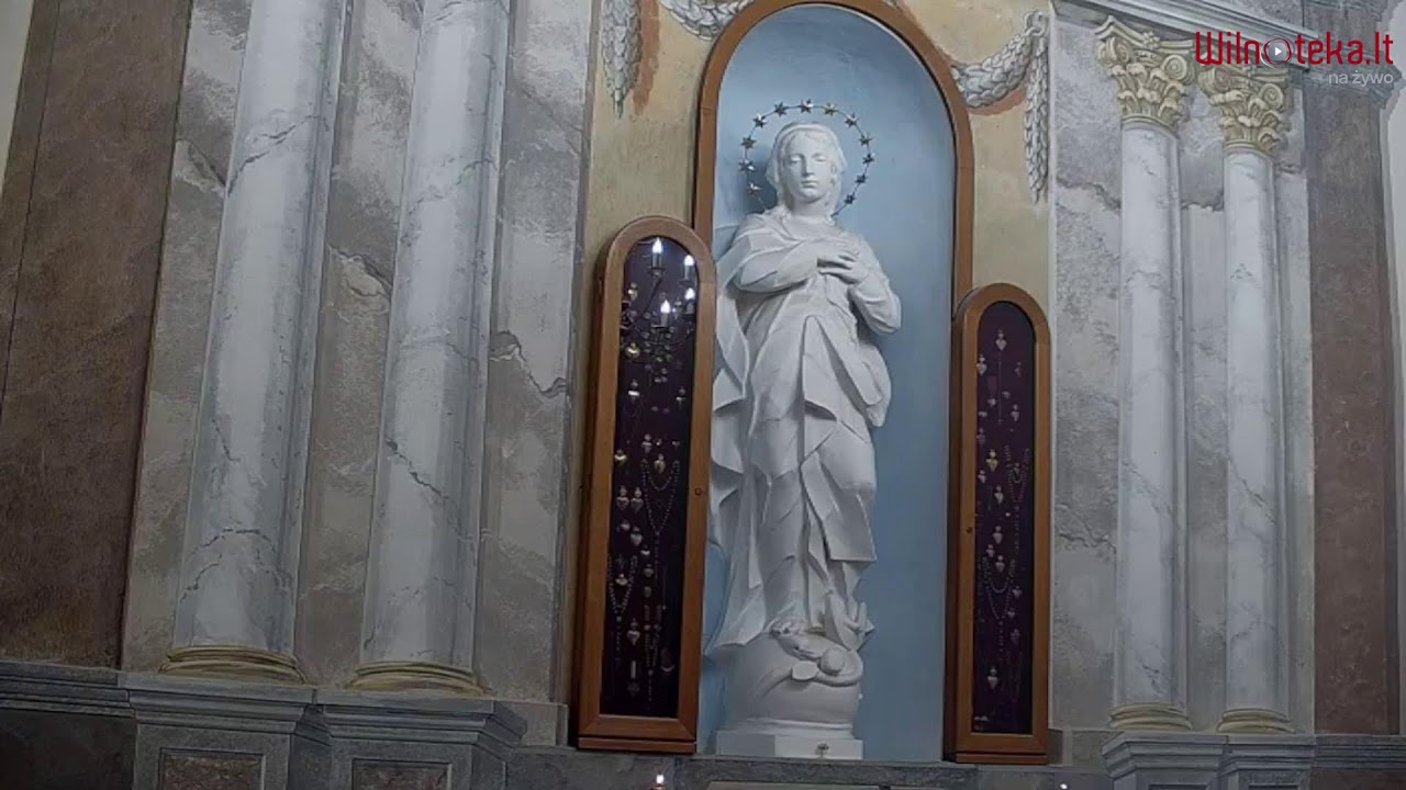 Msza św. i nabożeństwo do Matki Bożej Białej Pani u Franciszkanów w Wilnie 2026 02 21