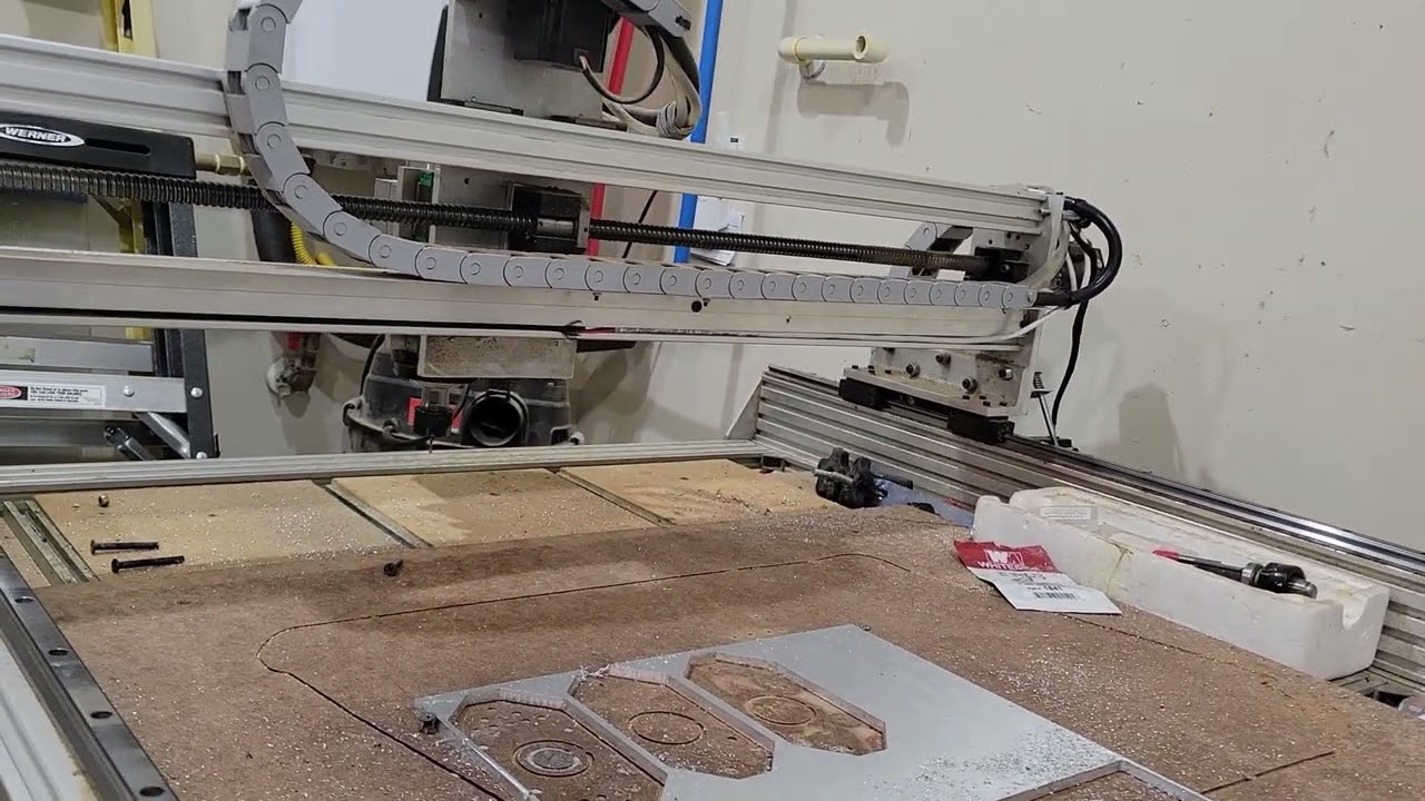 DIY rack & pinion CNC test movement