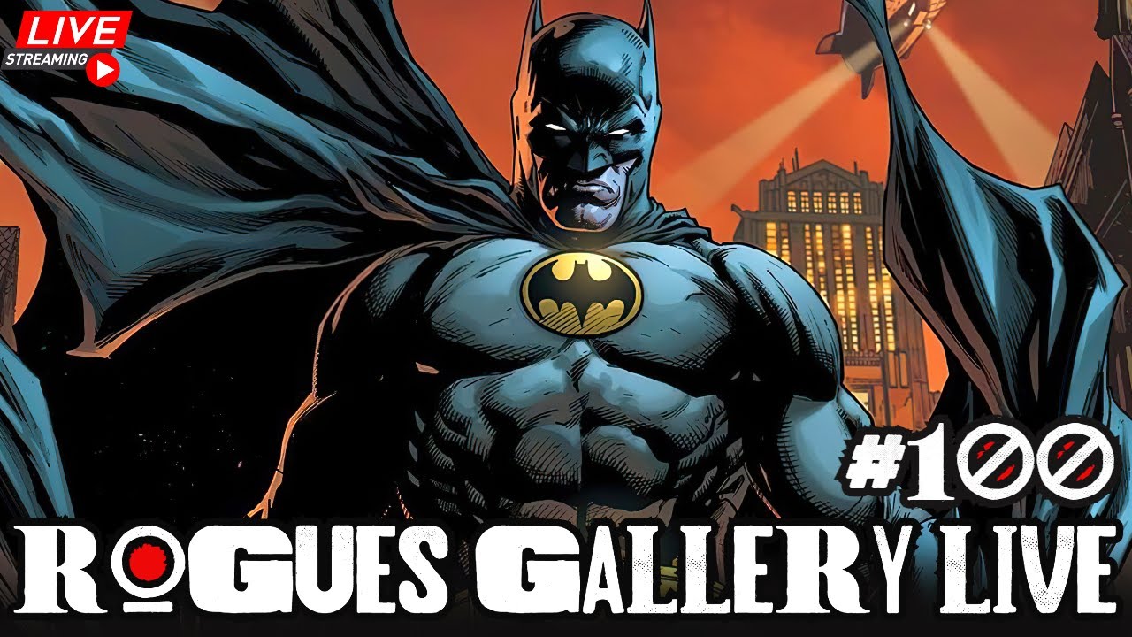 🔴Rogues Gallery LIVE 100 DC Comics Jason Fabok Interview + Sideshow Darkseid Giveaway!!