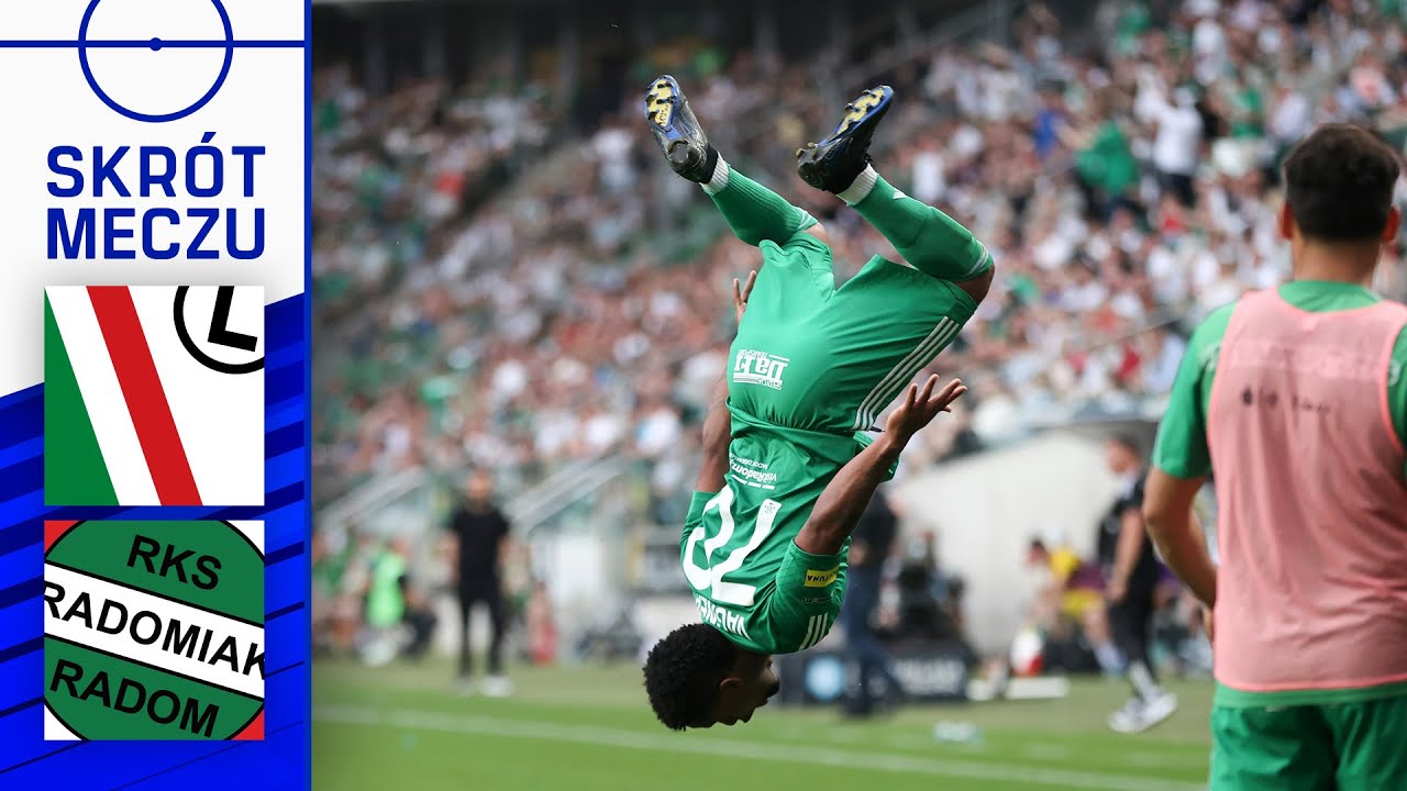 LEGIA - RADOMIAK | SKRÓT | SZOK PRZY Ł3! 3 GOLE I CZERWONA KARTKA| Ekstraklasa 2023/24 |31. kolejka