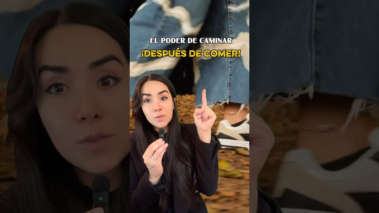 El poder de caminar despu&eacute;s de comer #caminar #dieta #adelgazar #diabetes