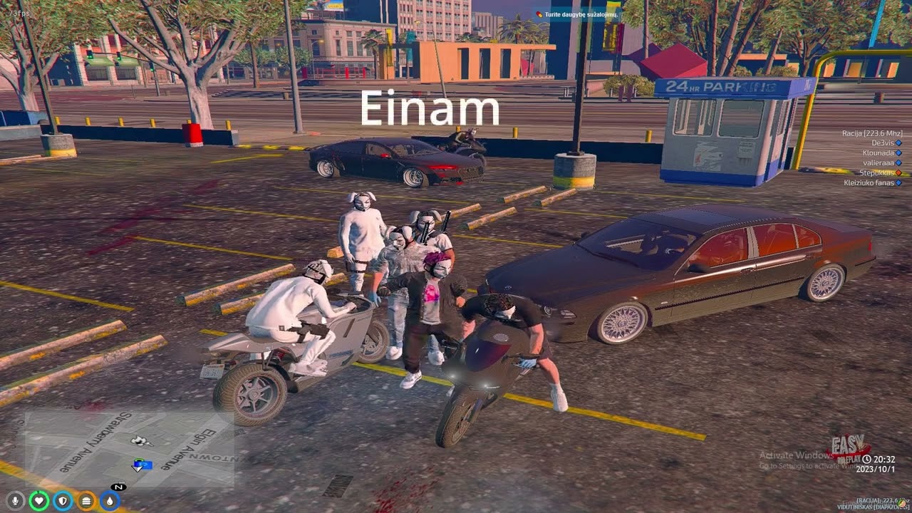 Yzeko siaubas jau cia I EasyRP