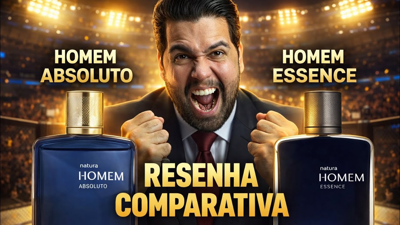 HOMEM ESSENCE vs HOMEM ABSOLUTO - RESENHA COMPARATIVA
