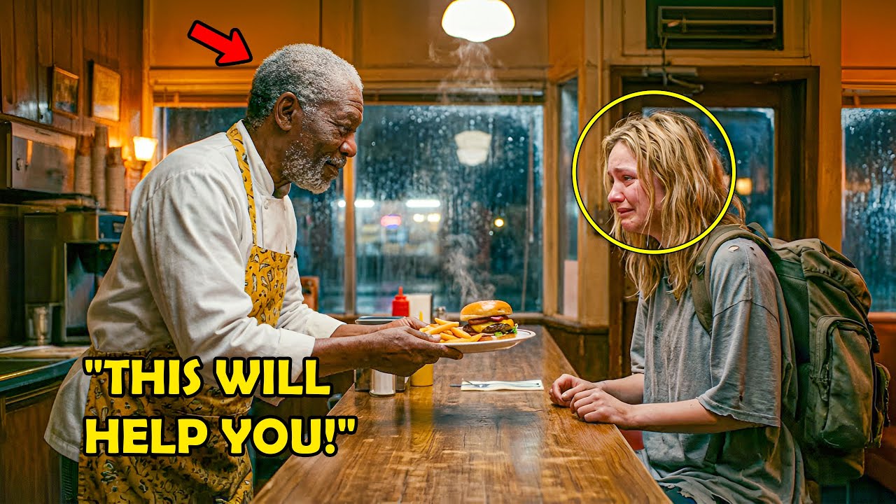 Old Diner Owner Shelters a Homeless Girl — Week Later, a Billionaire Comes to His Door and Says…