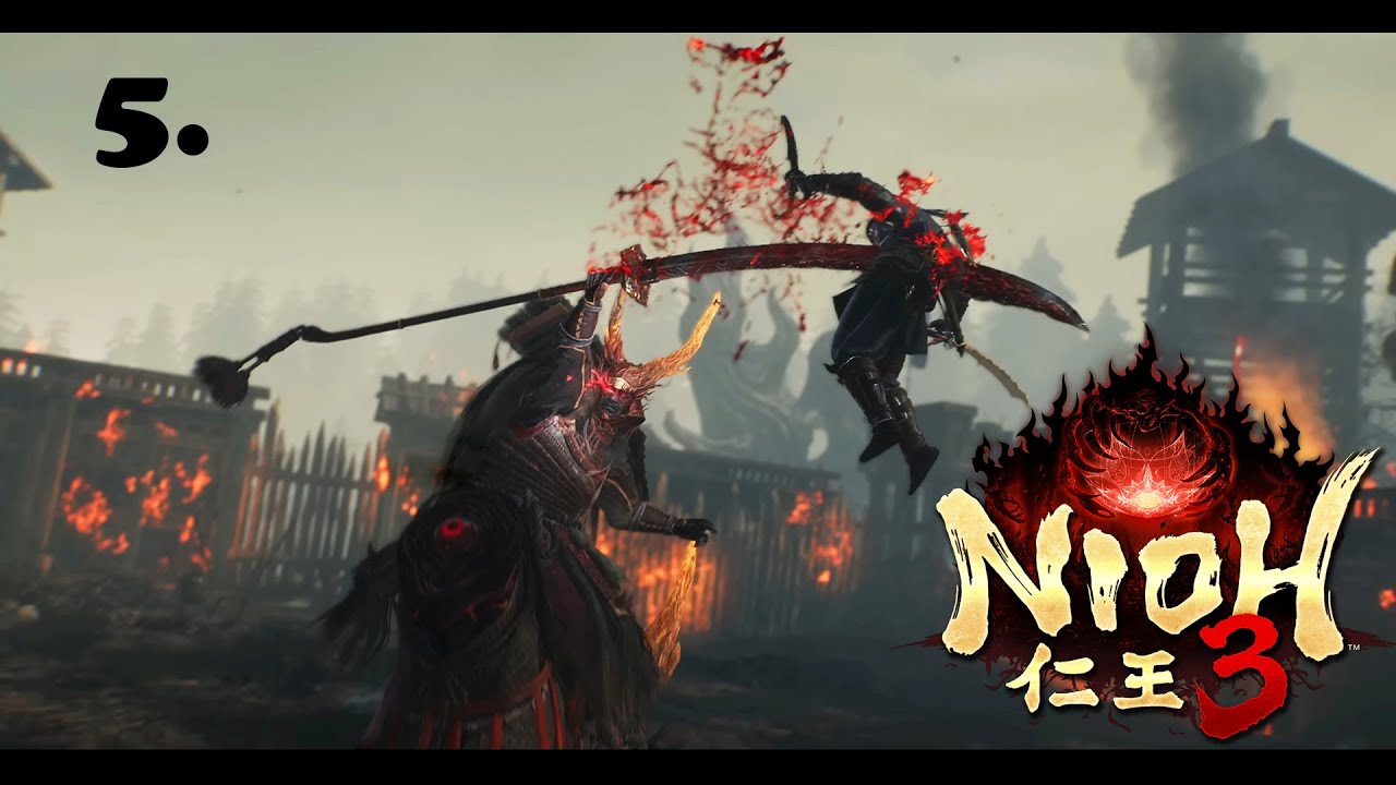 Nioh 3 végigjátszás #5 - Gyűjtögetés, fegyópróbálgatás, pihi ( magyar / HUN )