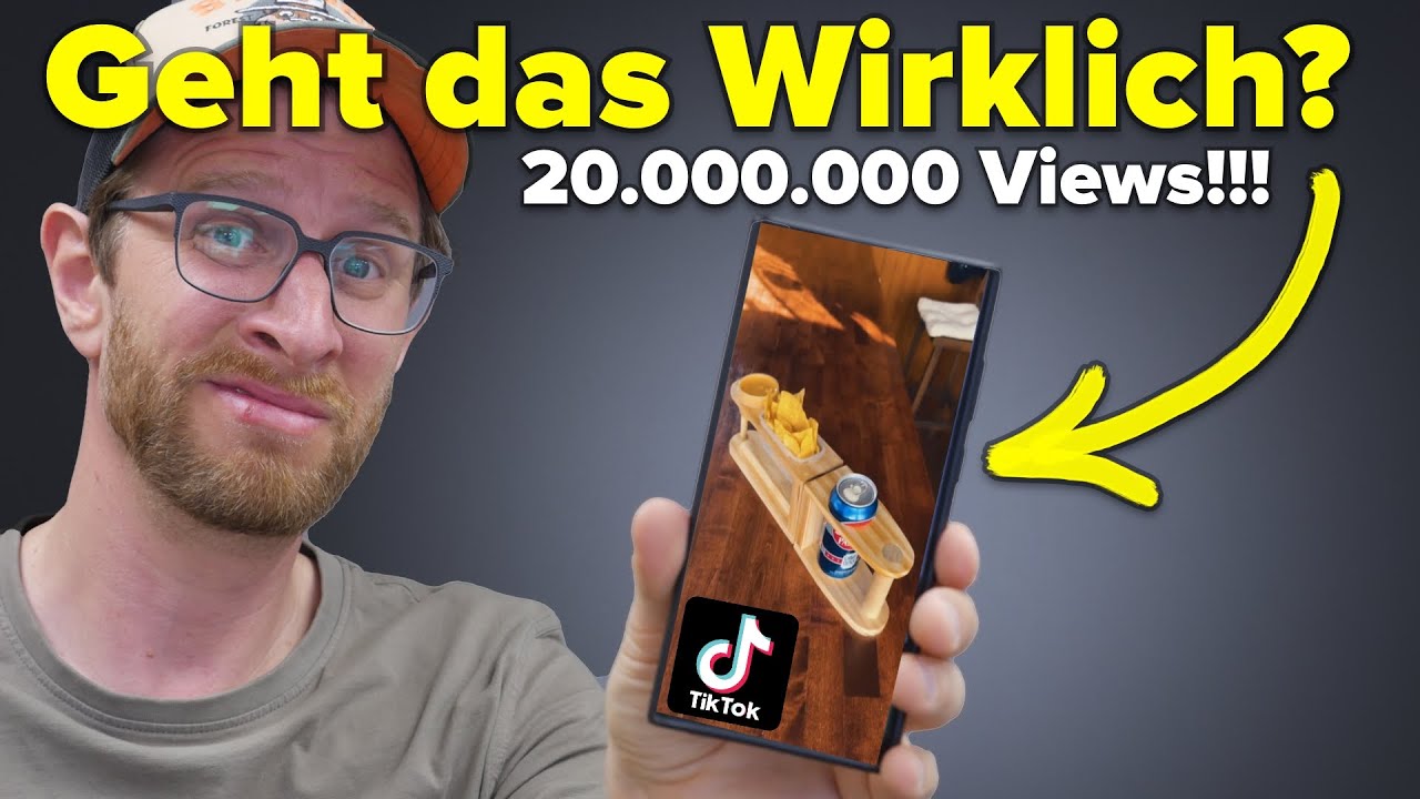 Klappt es WIRKLCH, den VIRALEN Tik Tok Bierhalter nachzubauen?  