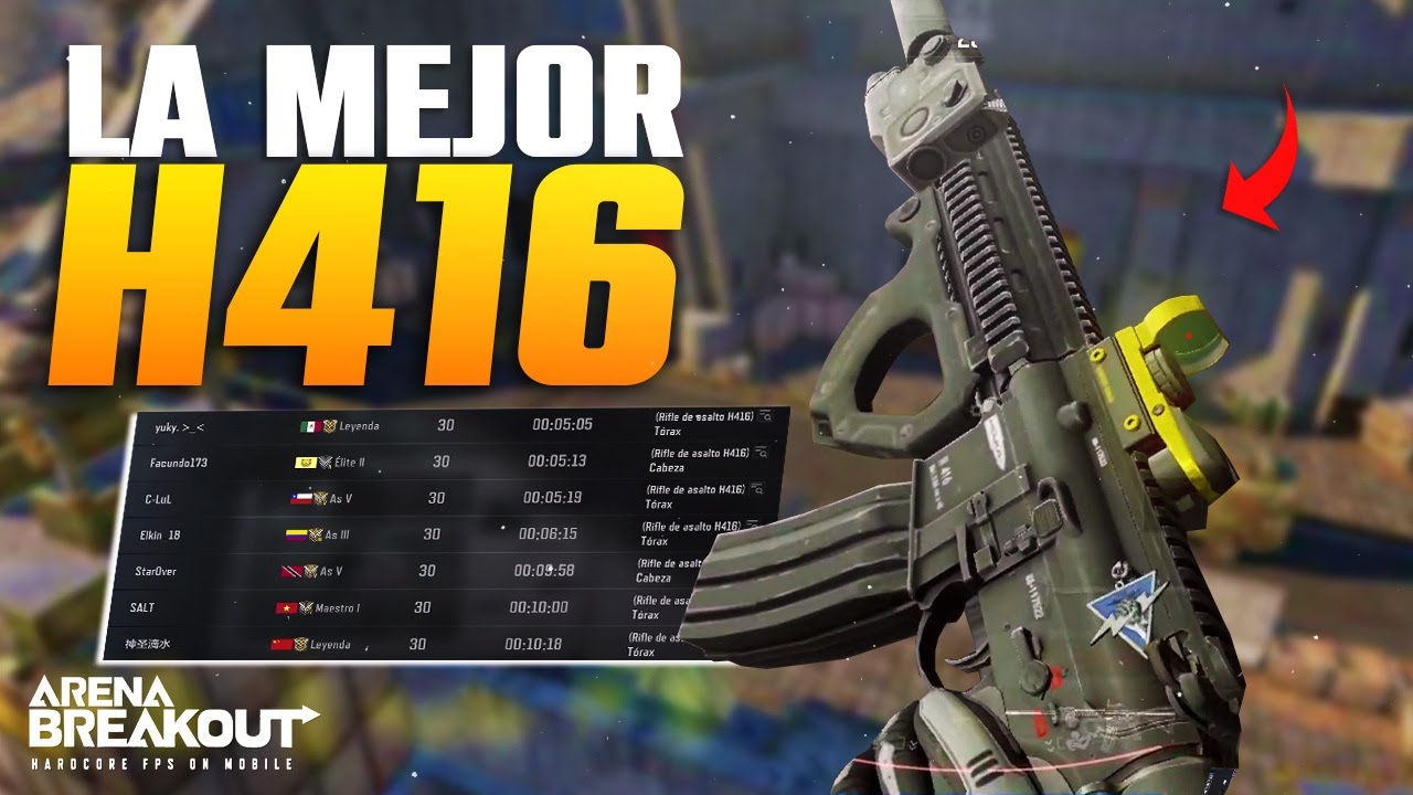 CREE LA H416 *MÁS POTENTE* PARA IR ARMERIA / ARENA BREAKOUT - MITEK