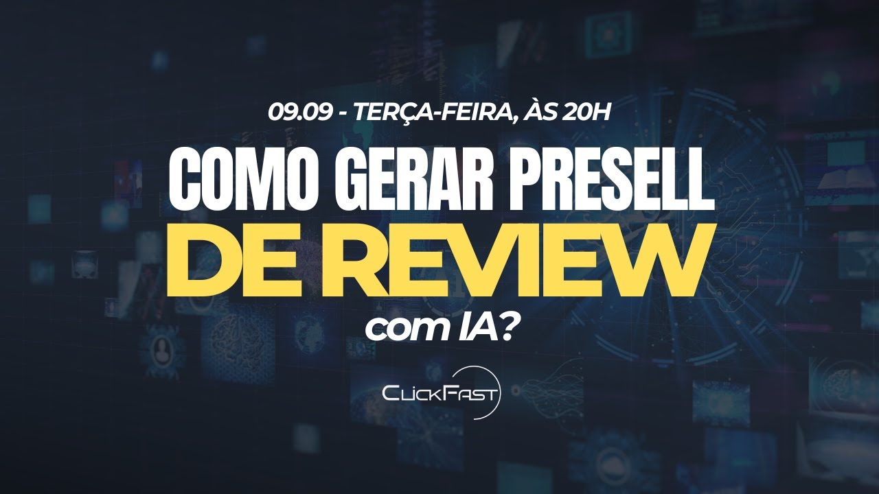 Presell de Review com IA na ClickFast