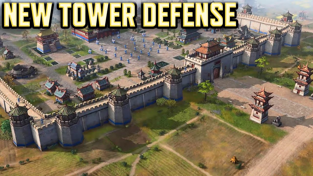 NEW* RTS TOWER DEFENSE: Age of Empires 4: The Crucible