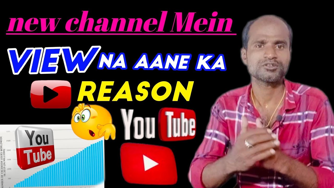 new channel Mein view na aane ka reason CTR watch time down !