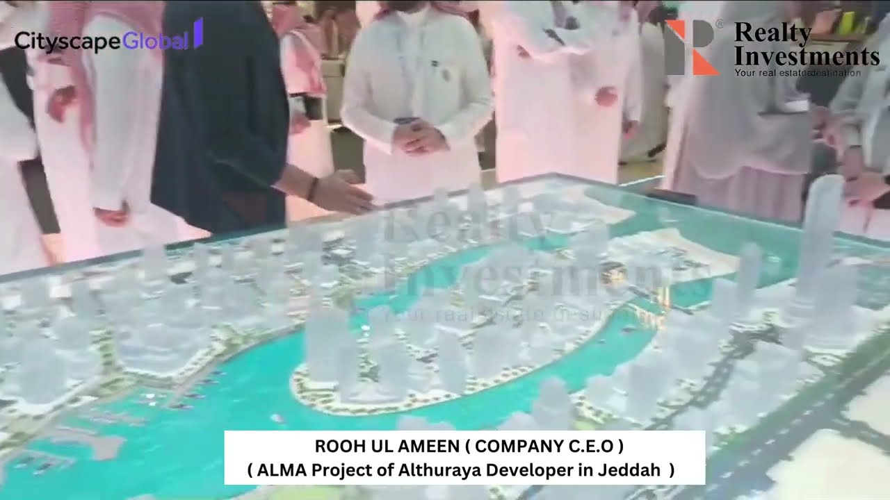 JEDDAH Waterfront Project in the name of ALMA Developed by  ALTHURAYA | Cityscape Global 2023