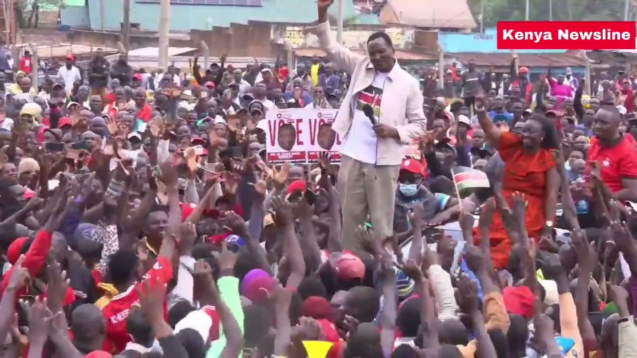 THIS IS CRAZY!Sen.Onyonka electrify charged crowds at Marani Infront of Matiangi, Opposition Leaders