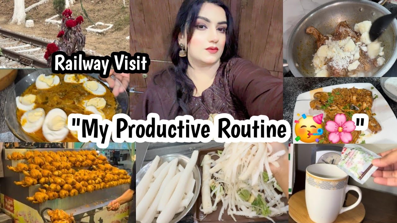 Old Railway Visit 🥳 Famous Fish Try Ki 💯👍Leg Peice Karhai main banaya 