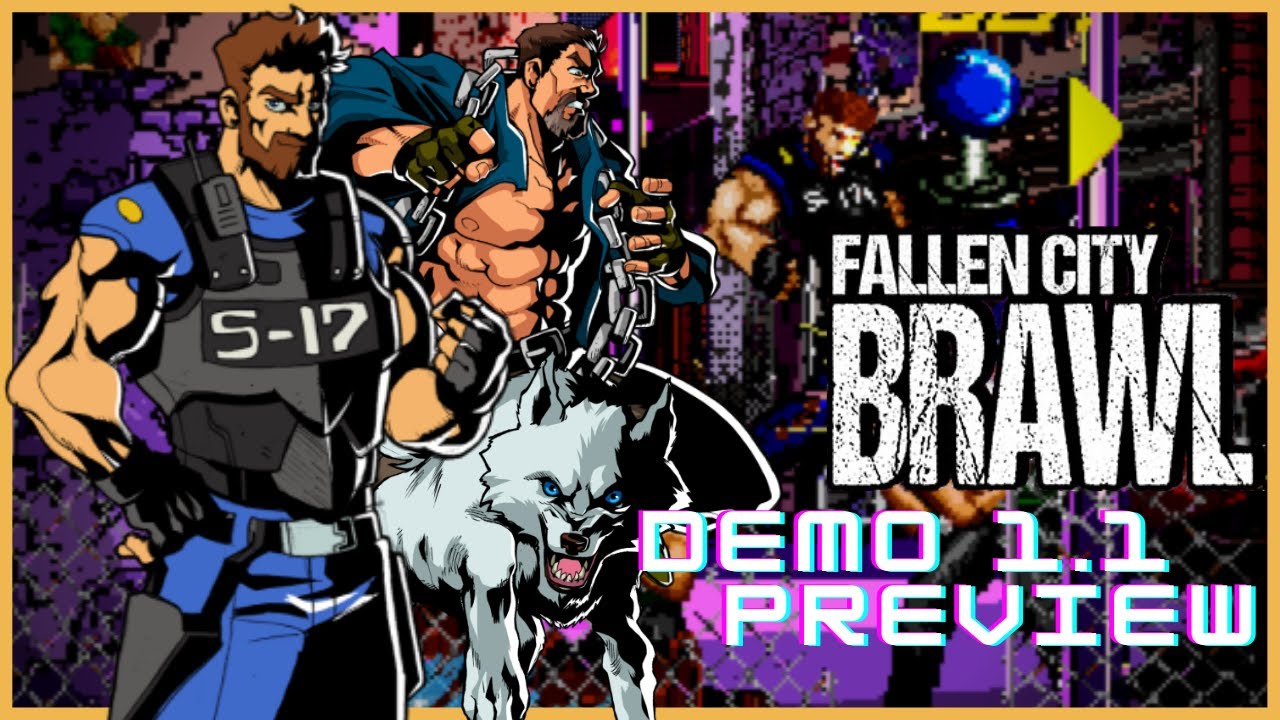 Fallen City Brawl | Demo 1.1 preview | April Indie