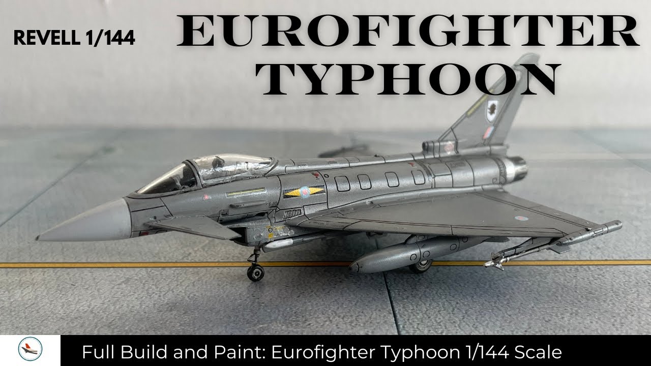 Eurofighter Typhoon / RAF Coningsby / Revell / 1/144 scale / Assembly Process / Painting / build