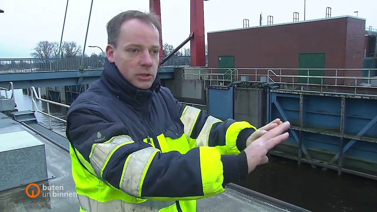 Sperrwerke schützen Bremen vor Sturmfluten