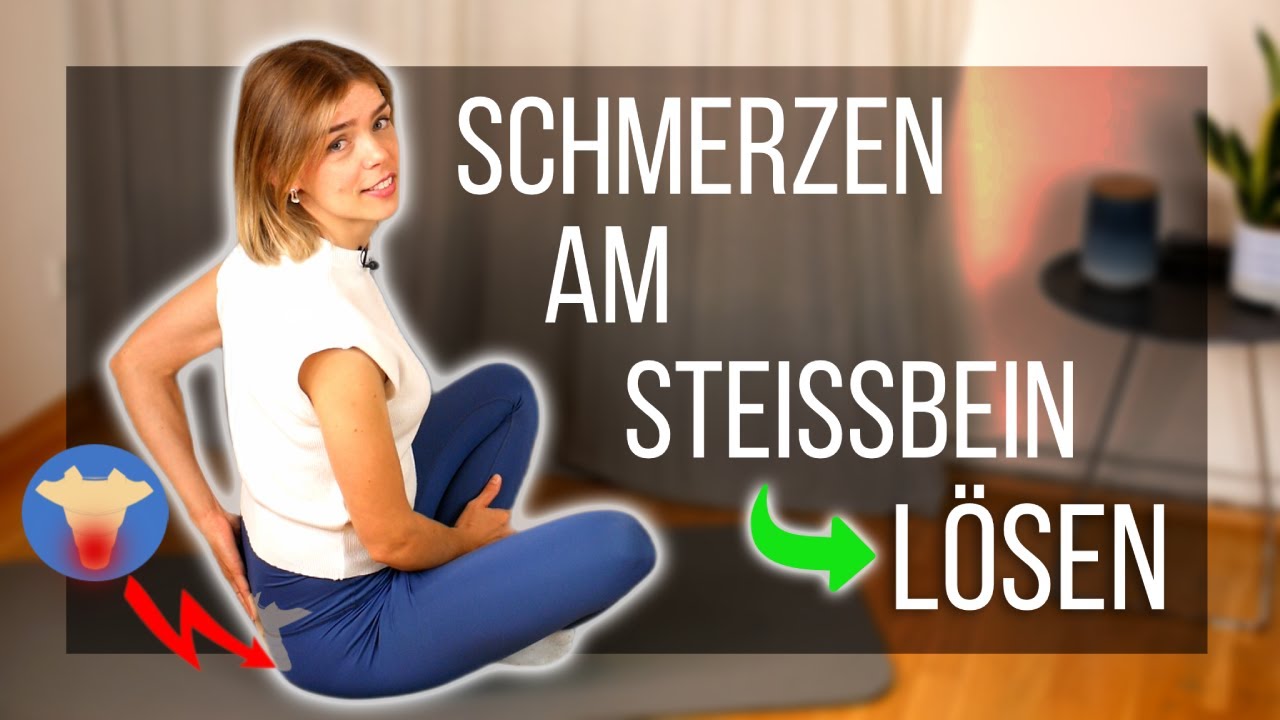 Wie du Schmerzen am Steißbein behandelst | 3 Übungen um wieder SITZEN zu können.