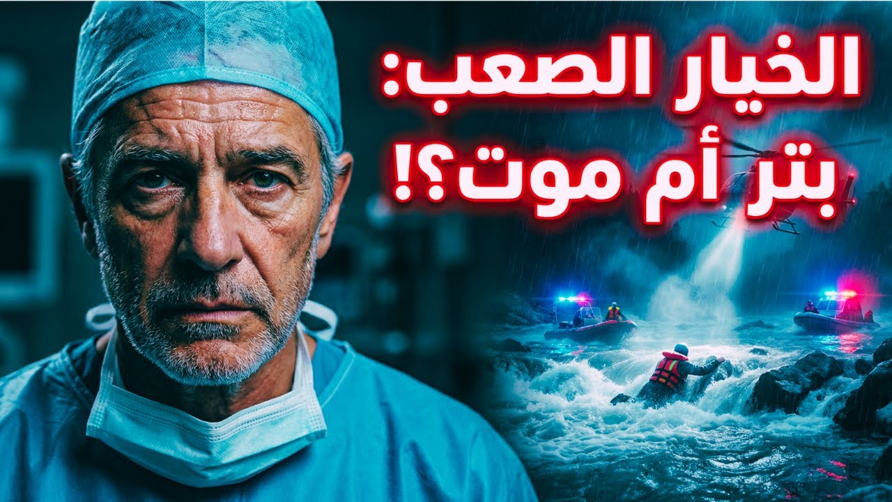 قصة نجاة حقيقية: 20 ساعة في نهر متجمد وقرار طبيب مستحيل (بتر أم موت؟)